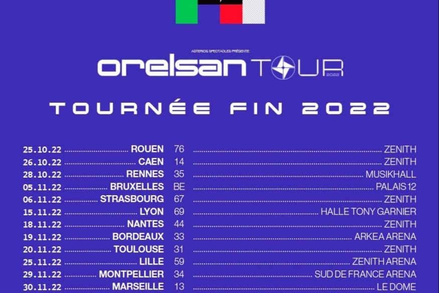 ORELSAN TOUR FIN 2022